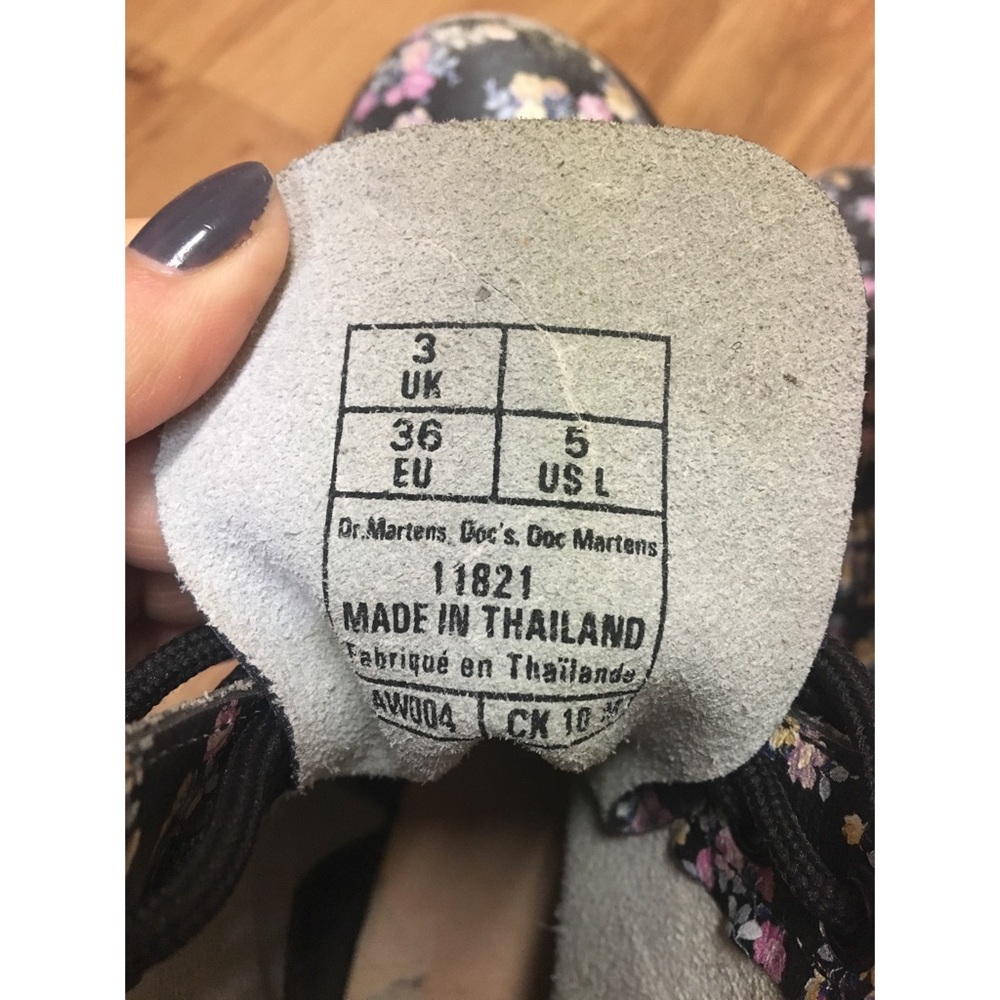 Dr. Martens 1460 Mini Tydee Floral Boots - Picture 7 of 7